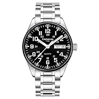 Carnival Men's Quartz Watch with Stainless Steel Band