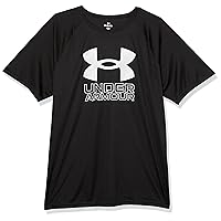 Under Armour Boys' Tech Hybrid Printed Fill Short-Sleeve T-Shirt