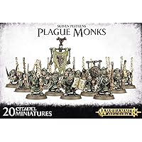 Games Workshop Warhammer 40K Age of Sigmar Skaven Pestilens Plague Monks