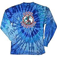 Peace T-Shirt Come Together Long Sleeve Tie Dye