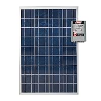 Sunforce 36110 110 Watt 12 Volt Crystalline Solar Panel High Efficiency PV Module Power Charger and 8.5 Amp Charge Contoller for RV, Marine, Camping, and Off-Grid Home Power