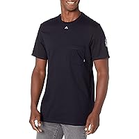 Bulwark FR Men's Flame Resistant 6.25 Oz Cotton Short Sleeve Tagless T-Shirt