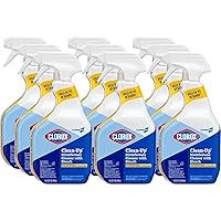 CloroxPro Clorox Clean-Up Disinfectant Cleaner with Bleach Spray, 32 Ounces Each (Pack of 9) (35417)