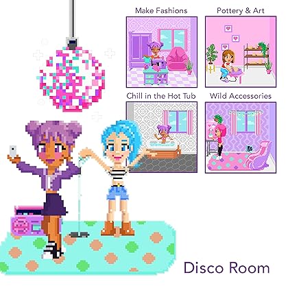 Skyrocket Pixel Stars Dreamhouse - Create a Virtual Dream Version of Yourself!