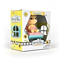 Sunny Days Entertainment Honey Bee Acres Baby Collectible Toy Figure Series, Surprise Set Includes Flocked Poseable Figure with Accessory, Assorted Style, Great Gift for Girls 3+