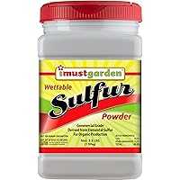 I Must Garden Dusting Wettable Sulfur Powder: Organic & Natural