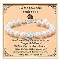 MANVEN Something Blue for Bride to Be Bridal Shower Gifts for Bride to Be