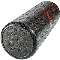 High-Density Round Foam Rollers - 4 Size and 8 Color Options - Massage Rollers for Stretching, Deep Tissue and Myofascial Release