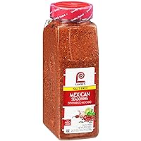Lawry's Salt Free Mexican Seasoning, 20.75 oz - One 20.75 Ounce Container of Mexican Spice Blend, Perfect for Fajitas, Ground Meats, Rice Bowls, Vegetables and Reduced Sodium Diets