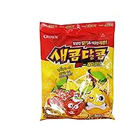 Korean Strawberry and Lemonade Flavored Chewy Sweet and Sour Candy 200g (1 Pack)