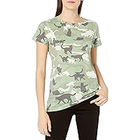 Goodie Two Sleeves Junior's Camo Graphic Tee