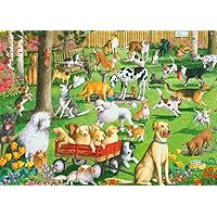 Ravensburger at The Dog Park Large Format 500 Piece Jigsaw Puzzle for Adults – Every Piece is Unique, Softclick Technology Means Pieces Fit Together Perfectly