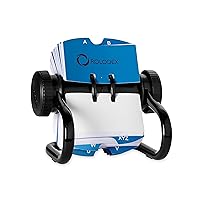 Rolodex Open Metal Single Rotary File, 2 1/4