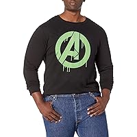 Marvel Big & Tall Classic Oozing Avengers Men's Tops Short Sleeve Tee Shirt