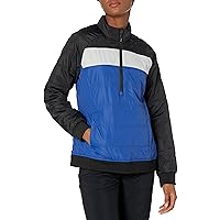 CBUK Women's Thaw Insulated Packable Wind Resistant Colorblock Pullover