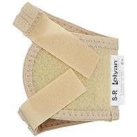 Rolyan Small Gel Shell Splint, Right Handed & Wrist Brace for Gentle Compression and Pressure Application for Scar Marks and Incisions, Ergonomic Stabilizer for Trauma, Skin Desensitization, Small