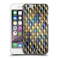Head Case Designs Gold Metallic Dragon Scales Hard Back Case Compatible with Apple iPhone 6 / iPhone 6s