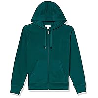 Amazon Essentials Men's Full-Zip Hooded Fleece Sweatshirt (Available in Big & Tall)