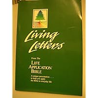 Living Letters from the Life Application Bible Living Letters from the Life Application Bible Paperback Hardcover