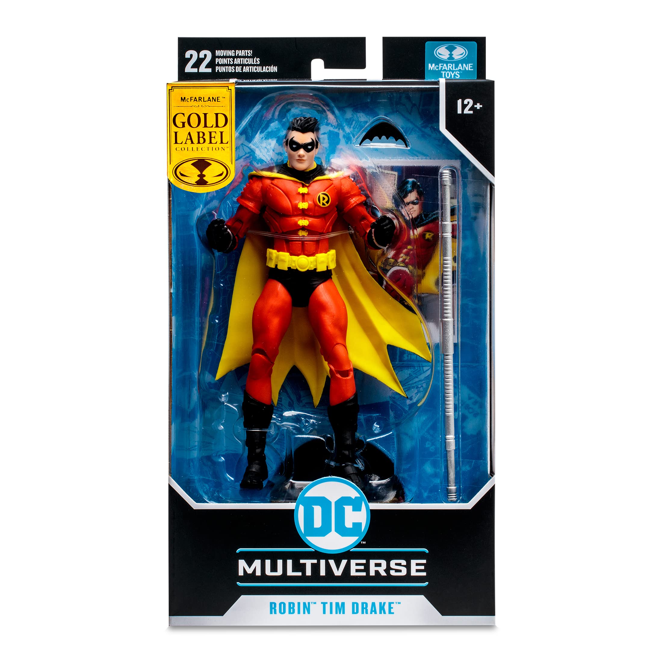 McFarlane Toys - DC Multiverse 7IN - Robin (Tim Drake RED Suit Variant)