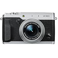 Fujifilm X30 12 MP Digital Camera with 3.0-Inch LCD (Silver)