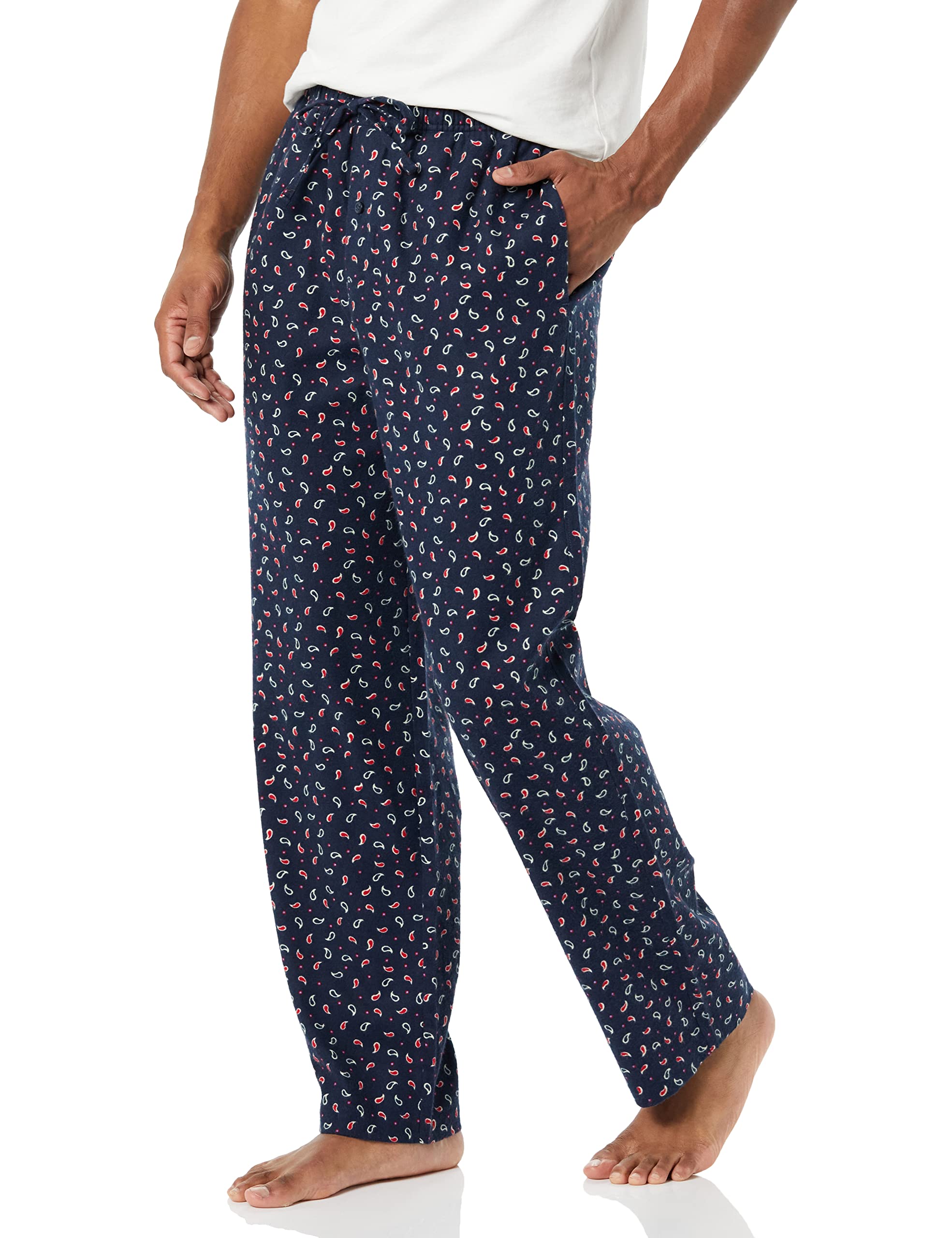 Amazon Essentials Men's Straight-Fit Woven Pajama Pant