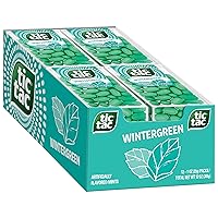 Wintergreen Breath Mints, Bulk 12 Pack, On-The-Go Refreshment, 1 Oz Each