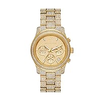 Michael Kors Runway Women's Watch, Stainless Steel Watch for Women with Steel, Ceramic or Silicone Band