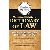 Merriam-Webster's Dictionary of Law, Newest Edition, Trade Paperback Merriam-Webster's Dictionary of Law, Newest Edition, Trade Paperback Paperback