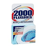 201020 2000 Flushes Blue Plus Detergents Automatic Toilet Bowl Cleaner, 3.5 OZ