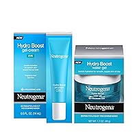 Hydro Boost Water Gel Facial Moisturizer with Hyaluronic Acid, 1.7 oz & Hydro Boost Hydrating Gel Eye Cream with Hyaluronic Acid, 0.5 oz