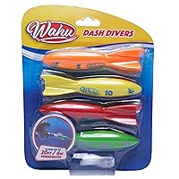 Wahu Dash Divers Pool Diving Toy Set with 5