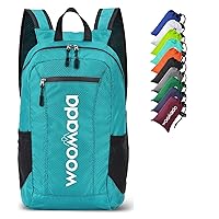 WOOMADA 16L Ultra Lightweight Packable Water Resistant Travel Hiking Backpack Daypack Handy Foldable Camping Outdoor Backpack