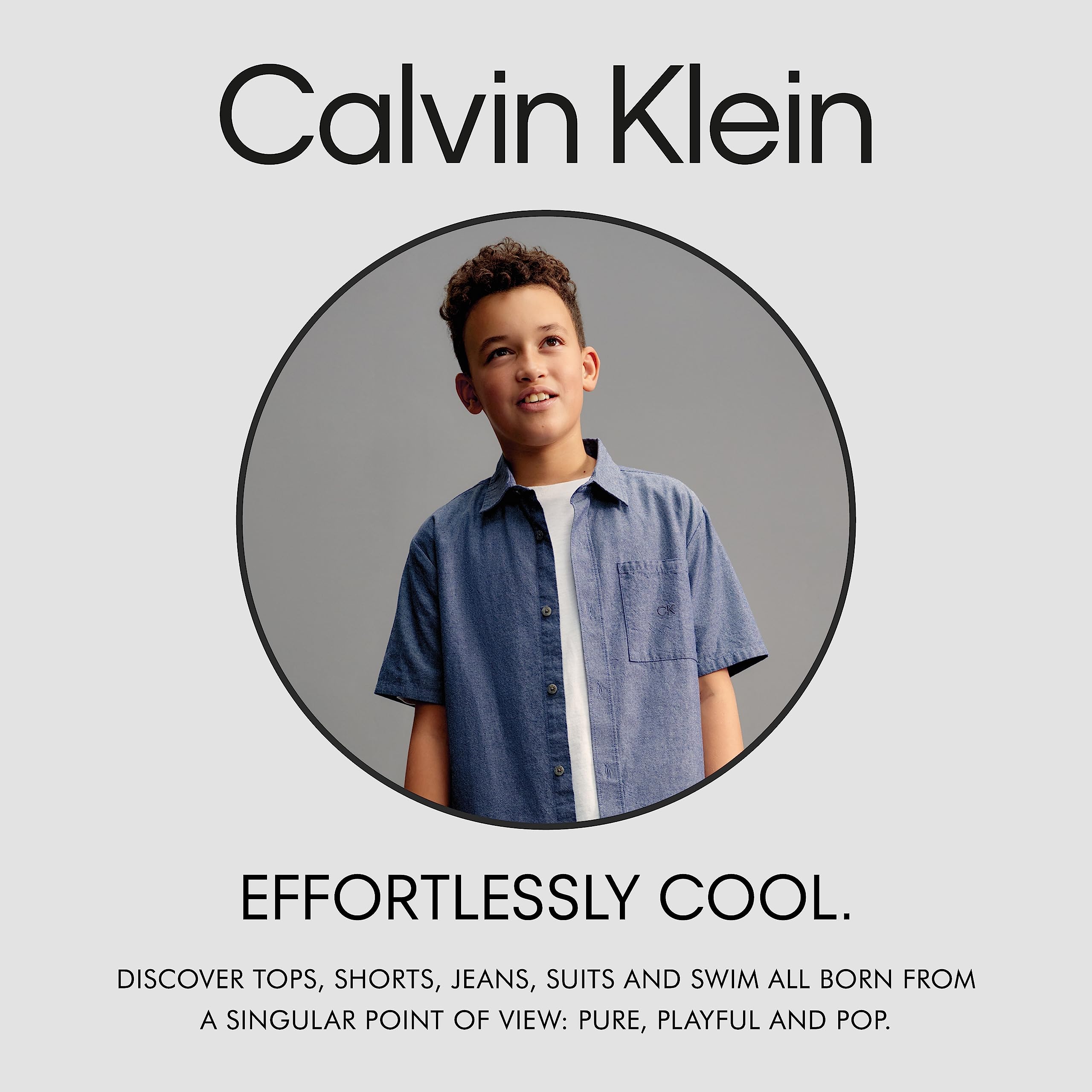 Calvin Klein Boys' Long Sleeve Woven Button-Down Shirt, Red Carpet Herringbone, 10-12