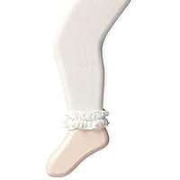 Jefferies Socks Baby-girls Infant Ruffle Footless Tight