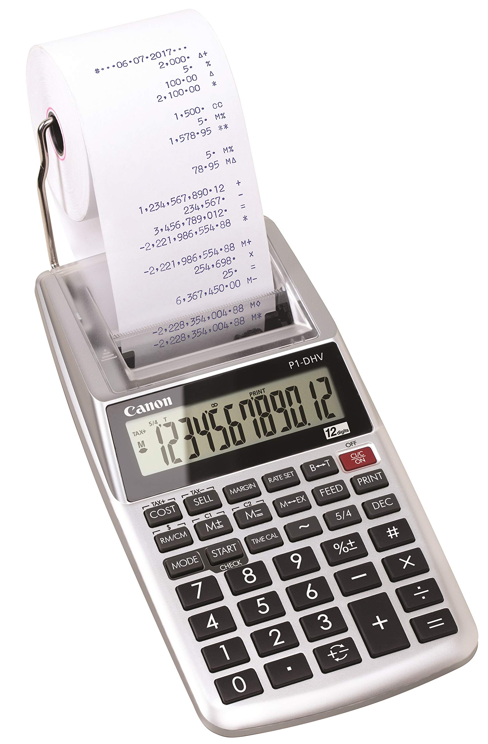 Canon P1-DHV-3 Printer Calculator Formula Type