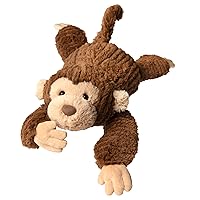 Mary Meyer Stuffed Animal Cozy Toes Soft Toy, 17-Inches, Monkey