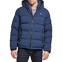 Tommy Hilfiger Men's Quilted Hooded Puffer Jacket