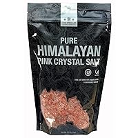 The Spice Lab Himalayan Salt - Coarse 2.2 Lb / 1 Kilo - Pink Himalayan Salt is Nutrient and Mineral Dense for Health - Gourmet Pure Crystal - Kosher & Natural Certified
