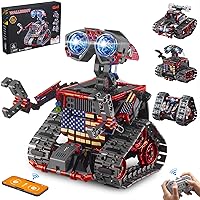 Sillbird Technic 4in1 Remote APP Controlled Robot Building Kit, Educational STEM Toys Coding Robotic Set Science Programmable Stunt Racer Creative Gifts for Boys Girls Ages 6+, New 2024 (560 Pieces)