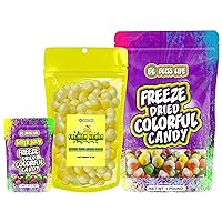 Bliss Life Freeze Dried Candy Bundle - Fremon Heads (10oz), Colorful Candy (16oz) & Super Sour Colorful Candy (3oz) - ASMR, TikTok Challenge, Sour & Sweet Fusion, Freeze Dried Sour Candy, Trendy Snack