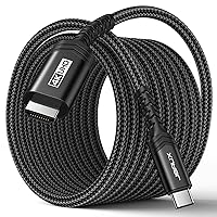 JSAUX USB C to HDMI Cable 10ft | 4K@60Hz | USB 3.1 Type C to HDMI 2.0 Cord for Home Office, (Thunderbolt 3/4 Compatible) with iPhone 15 Pro Max, MacBook Pro/Air, Galaxy S8 to S24, iPad Pro, iMac-Black