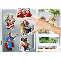 Customized Photo Magnet - Personalized Fridge Cutout Magnets | Magnetic Photos Home Decoration