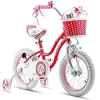 Stargirl Kids Bike Girls 12 14 16 18 20 Inch Children's Bicycle with Basket for Age 3-12 Years