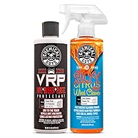 Wheel Cleaner & Tire Protectant Bundle with (1) 16 oz VRP Dressing and (1) 16 oz Sticky Citrus Gel Wheel Cleaner