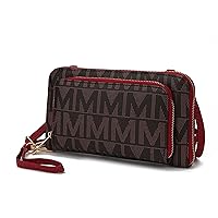 MKF Collection Crossbody bag for women Designer messenger Wristlet Wallet Clutch Purse