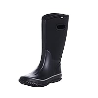 Rubber Rain Boots for Men Multi-Season Mid Waterproof Insulated Neoprene Rubber Outdoor Hunting Boots