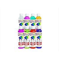 Colorations PLWS Liquid Watercolor Paint, 8 fl oz, Set of 8, Non-Toxic, Painting, Kids, Craft, Hobby, Fun, Water Color, Posters, Cool effects, Versatile, Gift