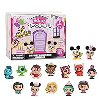 Disney Doorables Countdown to Birthday Calendar, Collectible Blind Bag Figures, Kids Toys for Ages 3 Up, Amazon Exclusive by Just Play