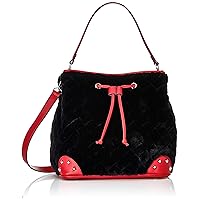 Savoy SM195105 Women's Bag, Black/Red